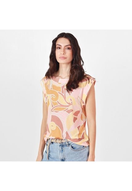 Camiseta Cuello Redondo Manga Sisa