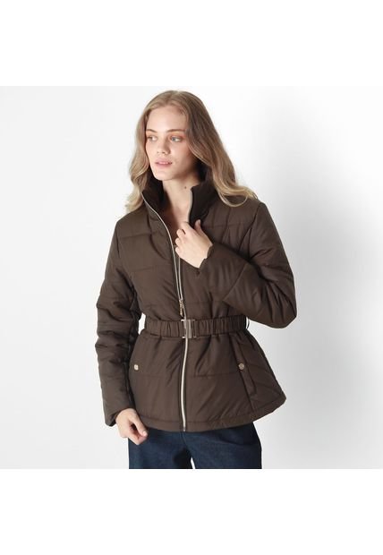 Chaqueta Cuello Alto Manga Larga