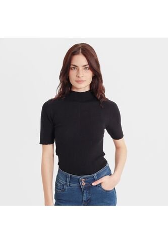 Sweater Cuello Redondo Manga 3/Cuartos FDS