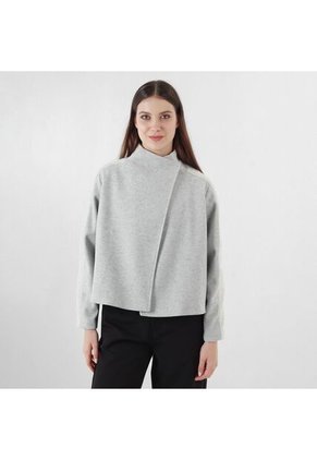 Chaqueta Cuello Alto Manga Larga