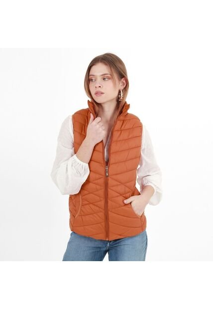 Chaleco Cuello Alto Acolchado