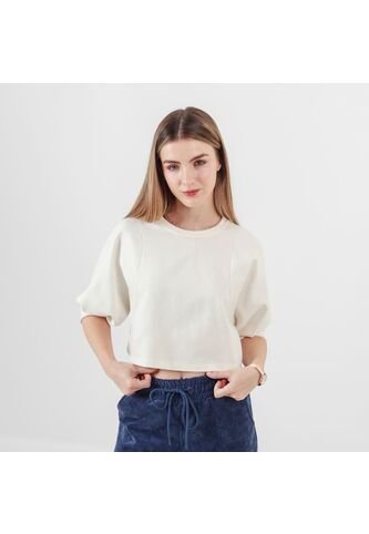 Camiseta Crop Manga 3Cuartos FDS