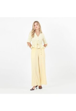 Blusa Cuello V Manga 3cuartos