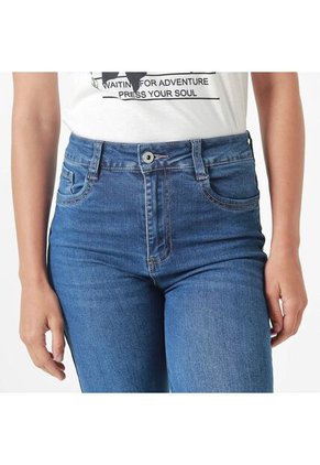 Jean Tiro Medio Bota Recta