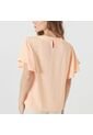 Blusa Cuello Redondo Manga Corta de FDS