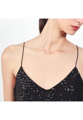 Blusa Cuello V Manga Sisa