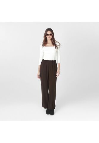 Pantalon Tiro Alto Bota Recta FDS