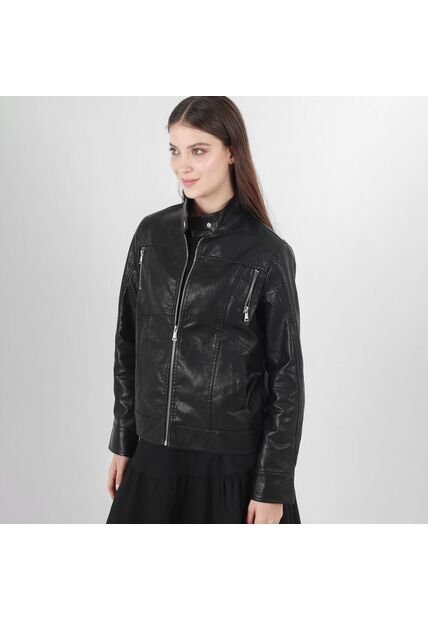 Chaqueta Cuello Solapa Manga Larga