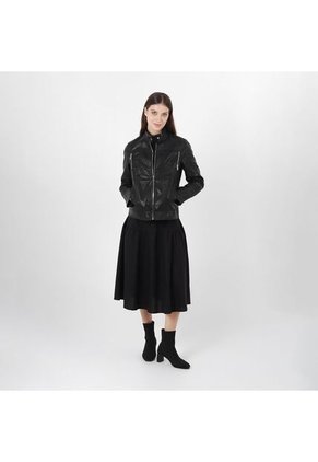 Chaqueta Cuello Solapa Manga Larga