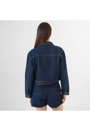 Chaqueta Denim Con Detalle
