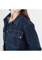 Chaqueta Denim Con Detalle de FDS