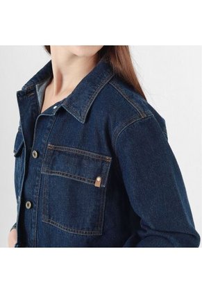 Chaqueta Denim Con Detalle