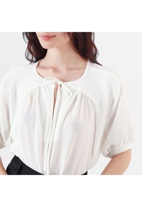 Blusa Cuello Redondo Manga 3Cuartos