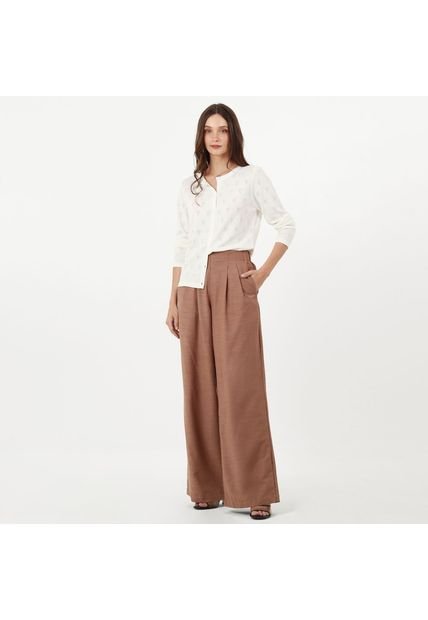 Pantalon Tiro Alto Bota Flare