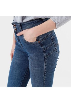 Jean Tiro Alto Bota Skinny