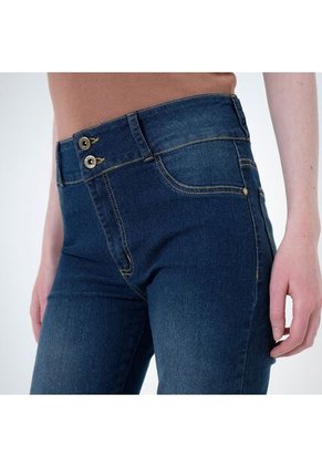 Jean Tiro Alto Bota Skinny