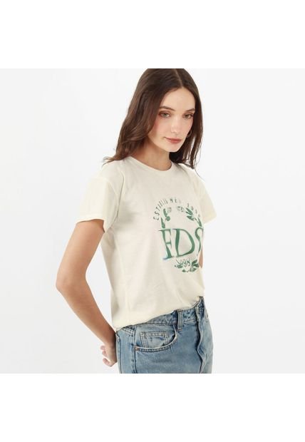 Camiseta Cuello Redondo Manga Corta