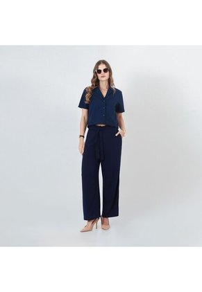 Blusa Cuello Sport Manga Corta