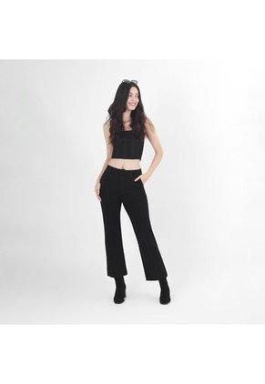 Pantalon Tiro Alto Bota Recta