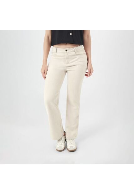 Pantalon Tiro Medio Bota Recta