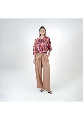 Blusa Cuello Redondo Manga Larga