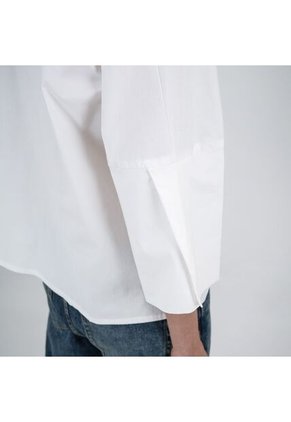 Blusa Cuello Camisero Manga 3/ Cuartos