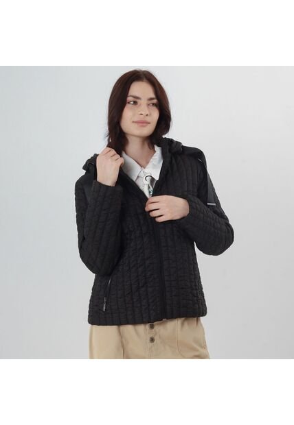 Chaqueta Cuello Alto Manga Larga