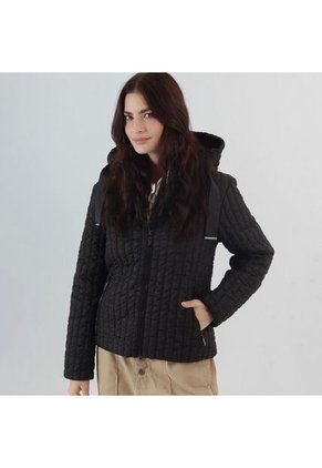 Chaqueta Cuello Alto Manga Larga