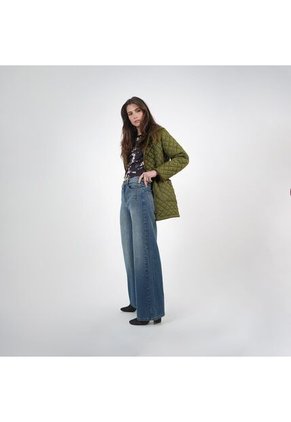 Chaqueta Cuello Alto Manga Larga