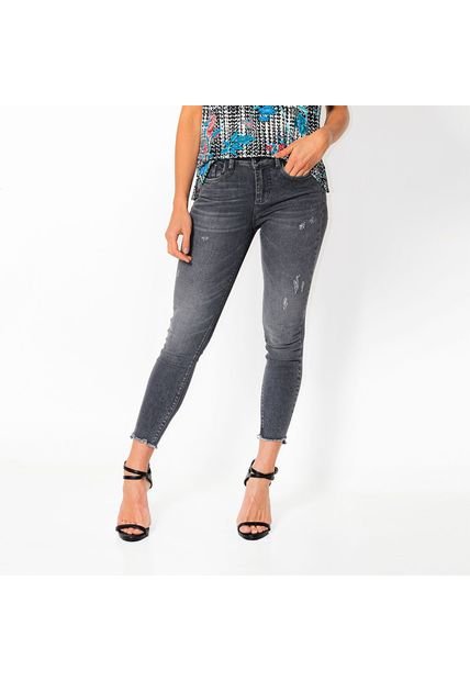 JEAN PARA MUJER EN DENIM Color-GRIS-TALLA-16 - Compra Ahora | Dafiti  Colombia