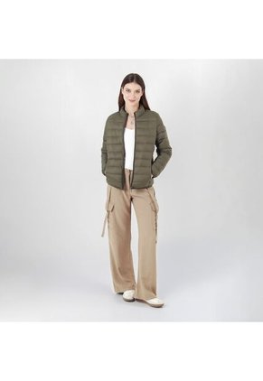 Chaqueta Cuello Alto Manga Larga