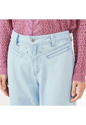 Jean Tiro Alto Bota Recta