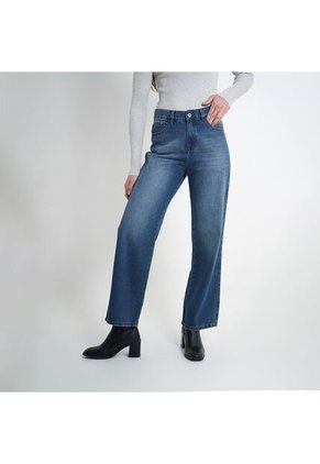 Jean Tiro Medio Bota Recta