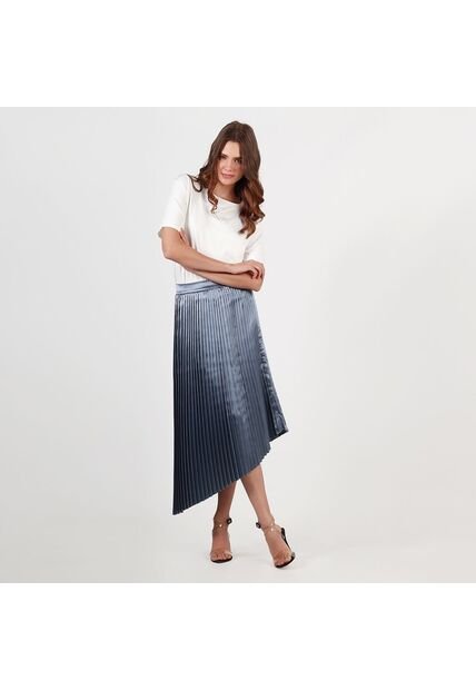 Falda Larga Plisada