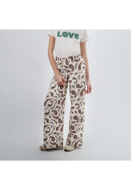 Pantalon Para Mujer Tiro Alto Bota Flare COLOR-MULTICOLOR-12 - Compra Ahora  | Dafiti Colombia
