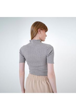 Sweater Cuello Redondo Manga 3/Cuartos