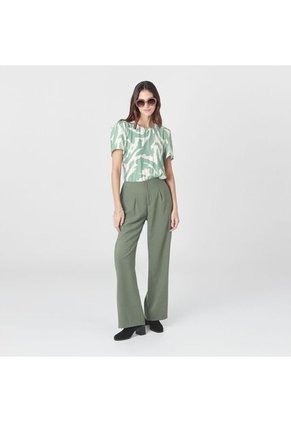 Pantalon Tiro Medio Bota Flare