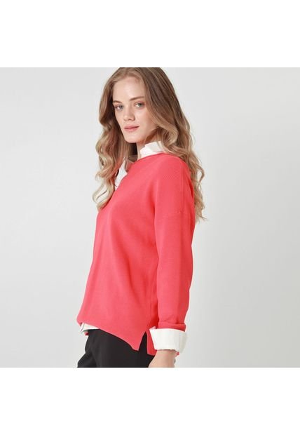 Sweater Cuello Redondo Manga Larga