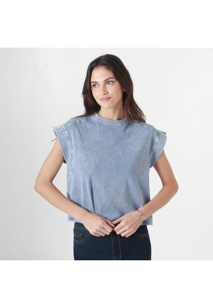 Camiseta Cuello Redondo Manga Sisa