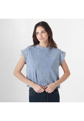 Camiseta Cuello Redondo Manga Sisa