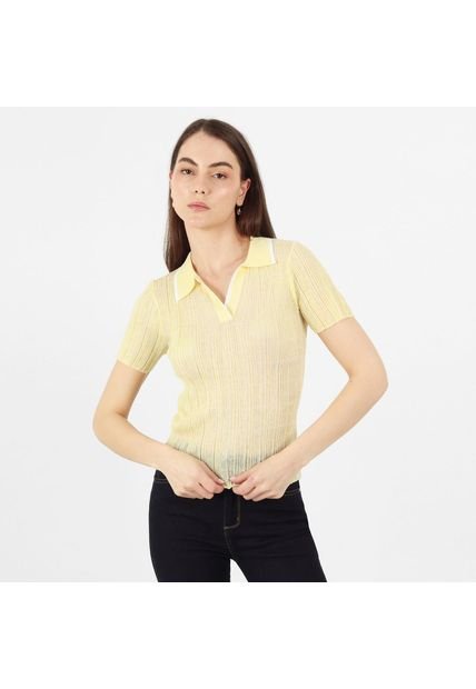 Sweater Cuello Sport Manga Corta