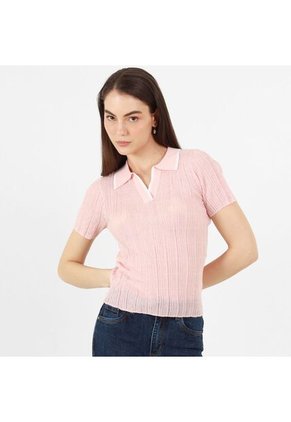 Sweater Cuello Sport Manga Corta