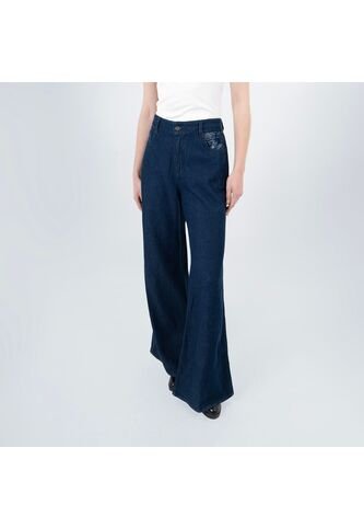 Jean Tiro Alto Bota Recta FDS