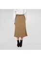 Falda Tiro Alto Midi de FDS