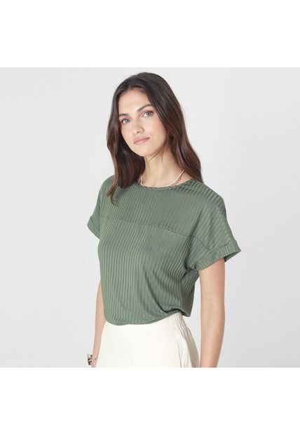 Camiseta Cuello Redondo Manga Corta