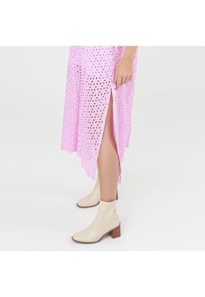 Vestido Cuello V Manga Sisa