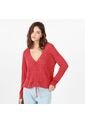 Sweater Cuello V Manga Larga de FDS