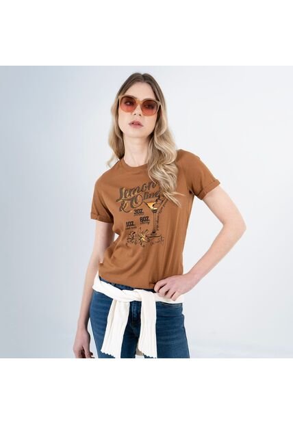 Camiseta Cuello Redondo Manga Corta