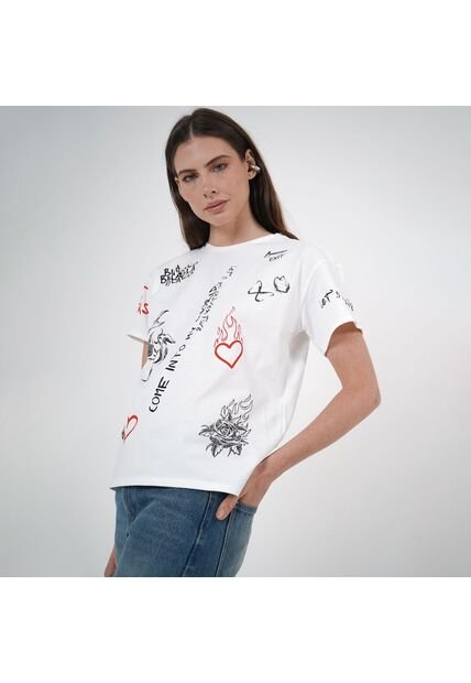 Camiseta Cuello Redondo Manga Corta