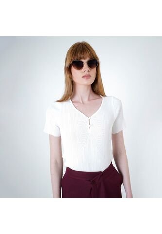 Sweater Cuello Redondo Manga Corta FDS